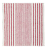 PADERNO Striped Cotton Terry Square Dish Cloths, Red, 4-pk image 2