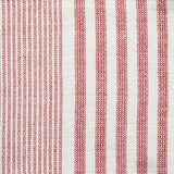 PADERNO Striped Cotton Terry Square Dish Cloths, Red, 4-pk image 5