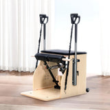 Pilates Chair, Split-pedal Stability Combo Chair with Handles,pilates Reformer Machine,pilates Equipment for Home or Studio Use image 3