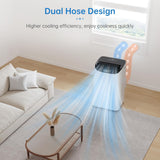 Portable Air Conditioner Cools Up to 700 Sq.ft, 3-IN-1 Energy Efficient Portable AC Unit with Remote Control & Installation Kits for Large... image 3