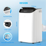 Portable Air Conditioner Cools Up to 700 Sq.ft, 3-IN-1 Energy Efficient Portable AC Unit with Remote Control & Installation Kits for Large... image 4