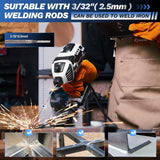 Portable Electric Welding Machine,110v Portable Welder Handheld with Igbt Inverter 5 Variable Current Adjustment,portable Arc Welder Gun,... image 3