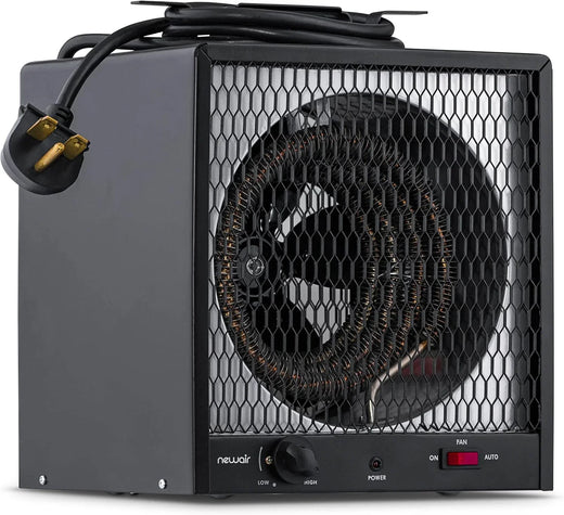 Portable Heater (240v) Portable Electric Garage Heater Heats Up to 600 Sq. Ft. with 6-Foot Cord Wrap and Carrying Handle | 5600 Watt Portable...