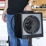 Portable Heater (240v) Portable Electric Garage Heater Heats Up to 600 Sq. Ft. with 6-Foot Cord Wrap and Carrying Handle | 5600 Watt Portable... image 2