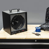 Portable Heater (240v) Portable Electric Garage Heater Heats Up to 600 Sq. Ft. with 6-Foot Cord Wrap and Carrying Handle | 5600 Watt Portable... image 3