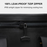 Portable Soft Cooler 12 Cans, Ip68 Tizip Leak-proof Zipper for Camping, Fishing, Beach, Outdoors Insulated Ice Chest with Reusable Ice Pack image 4