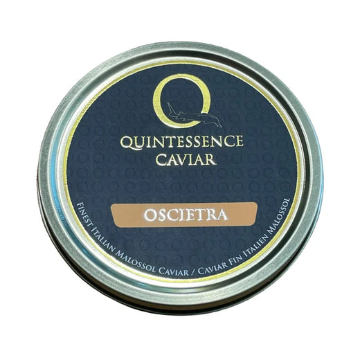 Quintessence Oscietra Sturgeon Caviar 100 G for Garage and Travel