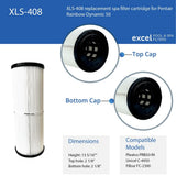 Rainbow Spa Filter, Unicel C4950, Pleatco PRB50IN 50-ft image 4