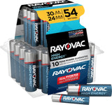 Rayovac AA30/AAA24 Battery Combo Pack, 54-pk image 2