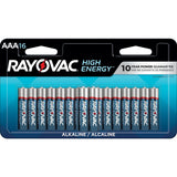 Rayovac HIGH ENERGY AAA Alkaline Batteries, Long Lasting, All Purpose, 16-pk image 2