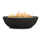 Riverside Oval Concrete Propane Fire Pit in Shale, 48-in image 6