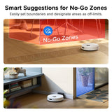 Roborock Q7 L5 2-in-1 Robot Cordless Vacuum & Mop Cleaner, Pet-Friendly, App Controlled, Includes Charging Dock, White image 6
