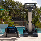 Robotic Pool Vacuum Cleaner All Pools Up to 33 Ft - Wall Climbing Scrubber Brush for Home Use image 2