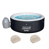 Saluspa 4-Person Inflatable Hot Tub with 60 Airjets & Adjustable Seats for Home Organization