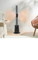Shark TurboBlade Cool + Heat Oscillating Tower, 2-in-1 Bladeless Fan & Heater, with Remote Control, Black image 7