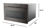 Sharp Black Stainless Steel Microwave Drawer Oven, 24-in image 7