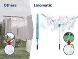 Simple Drying Machine, Extendable by 50 Meters to Maintain Cleanliness, Made of Fully Rust-free Aluminum Material, with A Shaft Diameter of... image 4