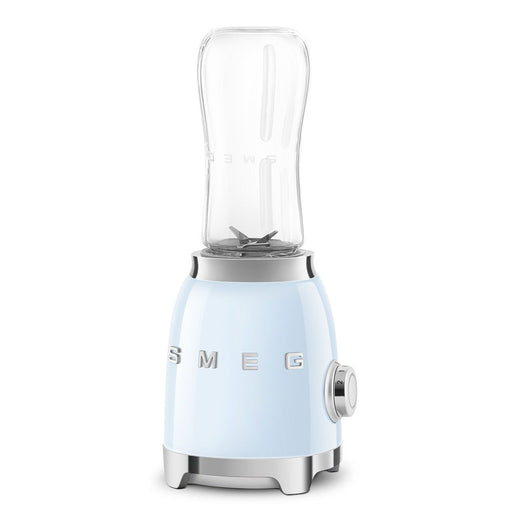SMEG 300W Stainless Steel Personal Jar Blender, Pastel Blue