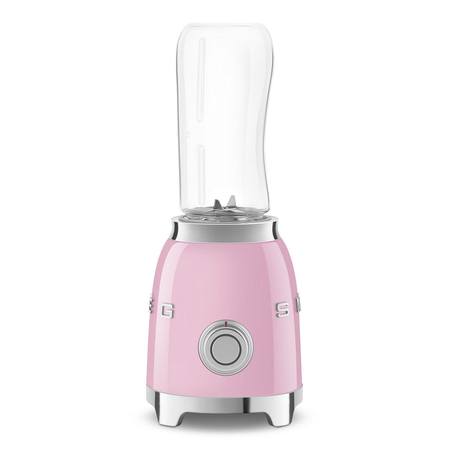 SMEG 300W Stainless Steel Personal Jar Blender, Pink