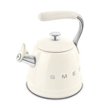 SMEG Traditional Stove Top Whistling Kettle, Cream, 2.3-L image 2