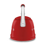 SMEG Traditional Stove Top Whistling Kettle, Red, 2.3-L image 3