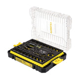 Stanley 52 Piece Black Chrome Nano Socket Set image 2
