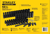 Stanley Pro 1/2-in Impact Socket Set, 52-pc image 3