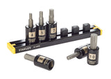 Stanley Professional Grade Black Chrome Hex Bit Socket Set, Metric, 6-pc image 2