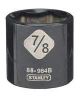 Stanley Professional Grade Black Chrome Socket Set, 19-pc, SAE/Metric image 6