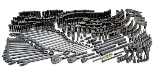 Stanley Professional Grade Black Chrome Socket Set, SAE/Metric, 427-pc