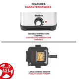 Starfrit Deep Fryer with Variable Temperature Control, 1.5-L image 3