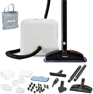 Steam Cleaner, Equipped with A 40-piece Accessory Set, Has Powerful Functions and Adopts A Chemical-free Cleaning Method. It Is Suitable for...