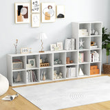 Suitable for Two People, Floor-standing Bookshelf, with An Open Back Panel, Anti-toppling Device. It Is A Modern Storage Display Stand... image 2