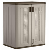 Suncast 2-Shelf Base Storage Cabinet, 75-lb Capacity