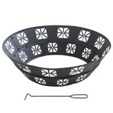 Sunjoy Shelton Fire Ring, Black image 2