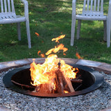 Sunnydaze Decor Heavy Duty Fire Pit Ring Liner, 39-in image 7