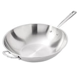 T-fal 14" Tri-ply Stainless Steel Wok view 2