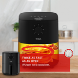 T-fal Easy-Fry Compact Air Fryer with Non-Stick Basket, 3.69-qt image 7