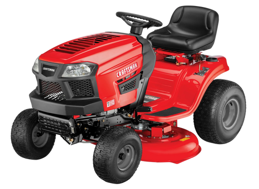 T110 42-in Riding Lawn Mower 17.5 Hp Engine 7-Speed Transmission Model for Outdoor Spaces