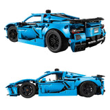 Technic Chevrolet Corvette Stingray Blue 42217 for Kids and Family image 3