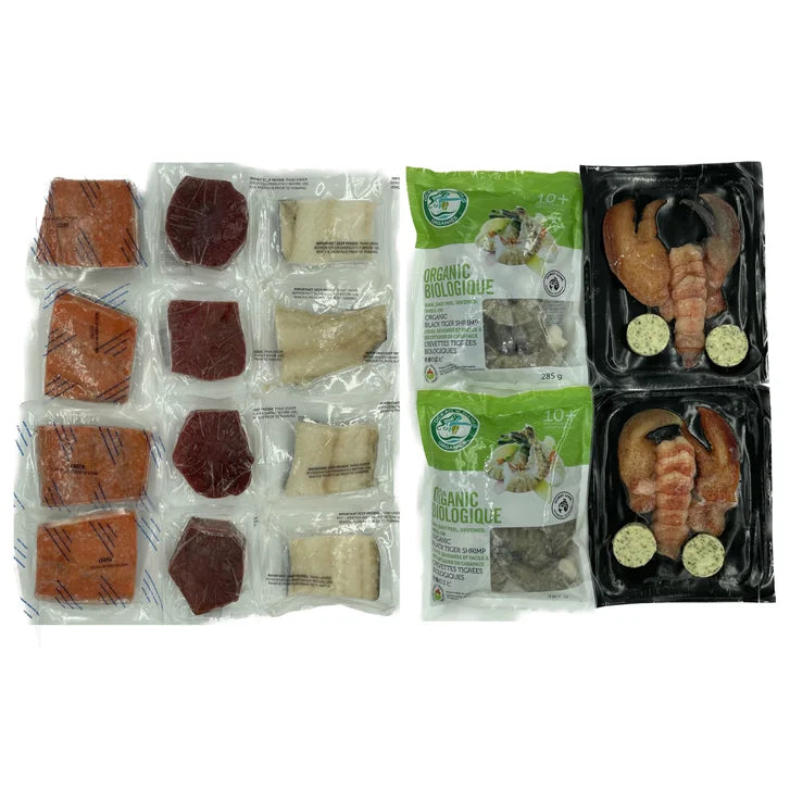 Teja Global Premium Seafood Mixed Pack, 2.83 Kg (6.25 Lb) for Garage and Travel