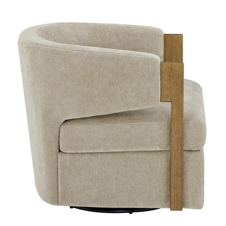 Thomasville - Fabric Swivel Chair for Home Organization