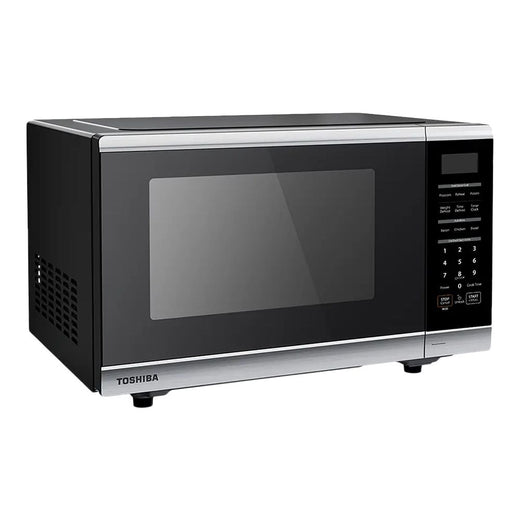 Toshiba Countertop Microwave, 1100 W, Stainless Steel Smart Sensor, 1.3-cu-ft