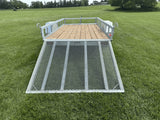 True North 60-in x 10-ft Galvanized Utility Trailer image 3