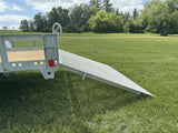 True North 60-in x 10-ft Galvanized Utility Trailer image 4