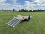True North 60-in x 10-ft Galvanized Utility Trailer image 7