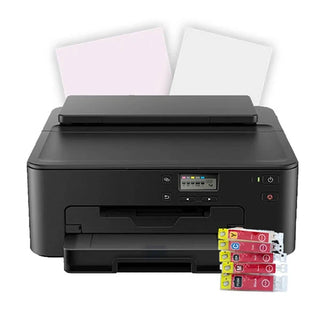 Ts702 Edible Inkjet Printer Bundle with Wafer Paper & Edible Ink Cartridges for Home Office