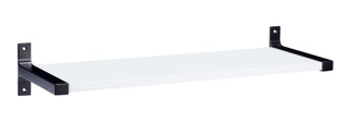 Type A Indoor Edge Bracket for 12-in Shelf Board, 2-pk