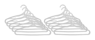 type A Plastic Slim Kids' Hangers, 10-pk
