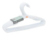 type A Plastic Slim Kids' Hangers, 10-pk image 2